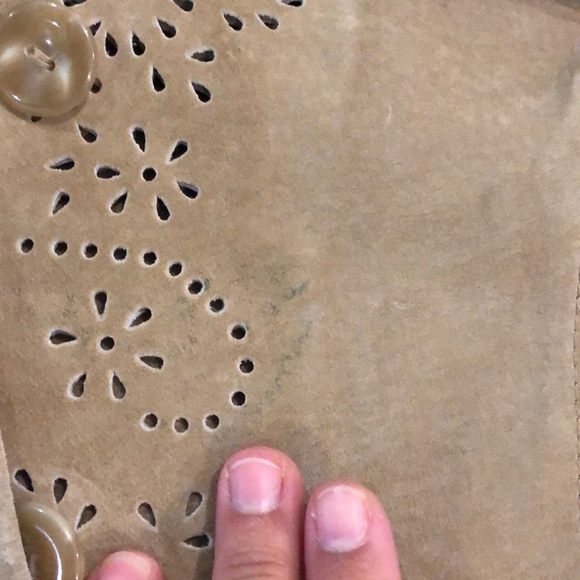 Coldwater Creek Leather Jacket/Blazer! - Picture 6 of 6